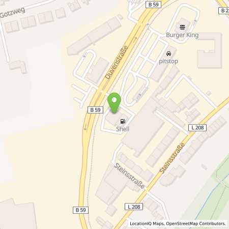 Standortübersicht der Autogas (LPG) Tankstelle: Shell-Tankstelle in 41238, Mönchengladbach