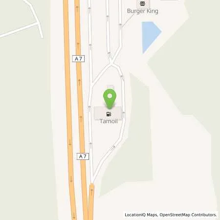 Standortübersicht der Tankstelle TAMOIL Tankstelle in 24623 Brokenlande