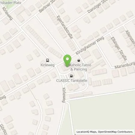 Standortübersicht der Tankstelle Classic Tankstelle in 63486 Bruchköbel