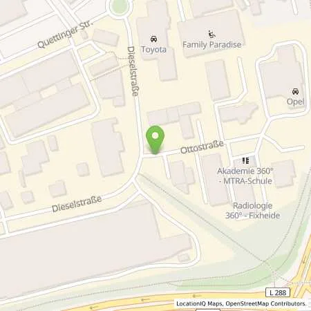 Standortübersicht der Tankstelle Maschinen- und Fahrzeugbau Münch in 51381 Leverkusen