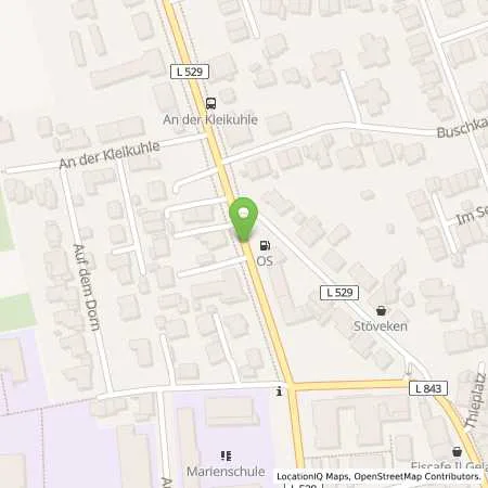 Standortübersicht der Tankstelle Tankstelle Olaf Schlagheck in 48161 Münster