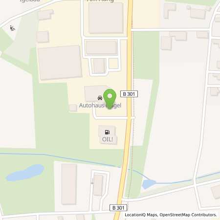 Standortübersicht der Autogas (LPG) Tankstelle: OIL Tankstelle in 84048, Mainburg