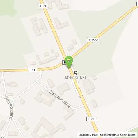 Standortübersicht der Tankstelle Wilhelm Hoyer KG in 29416 Winterfeld