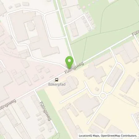 Standortübersicht der Tankstelle Tankhaus Süd in 47805 Krefeld