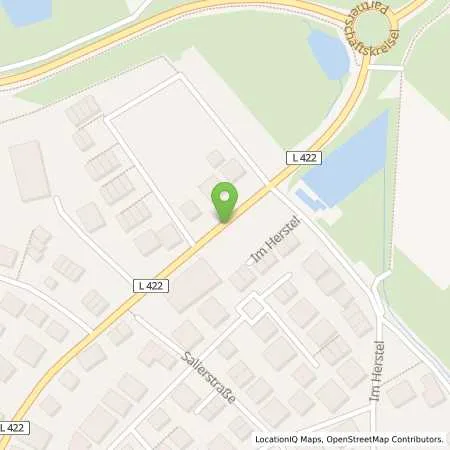 Standortübersicht der Tankstelle Autohaus am Rüsterbaum Kloos GmbH (Mitsubishi) in 55218 Ingelheim