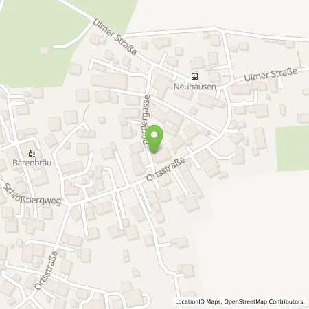 Standortübersicht der Tankstelle Autohaus Subaru Weiss GmbH in 89291 Holzheim (Neuhausen)