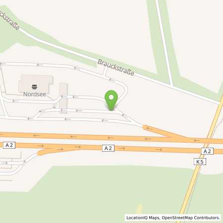 Standortübersicht der Autogas (LPG) Tankstelle: BAB-Tankstelle Resser Mark Nord in 45892, Gelsenkirchen/Resse
