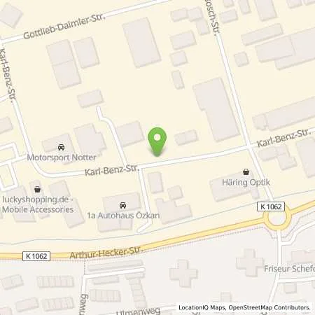 Standortübersicht der Tankstelle Autohaus R. Hertfelder GmbH in 71093 Weil im Schönbuch