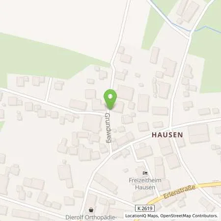 Standortübersicht der Tankstelle Auto-Rüger Subaru-Service in 74423 Obersontheim (Hausen)