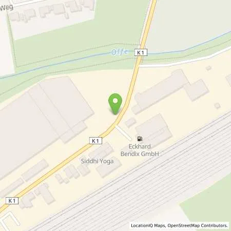 Standortübersicht der Tankstelle Eckhard Bendix GmbH BFT-Tankstelle/Auto Check in 59227 Ahlen