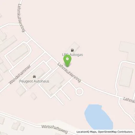 Standortübersicht der Tankstelle Uwe Martin Karosseriebau, Autogas-Zentrum in 15344 Strausberg