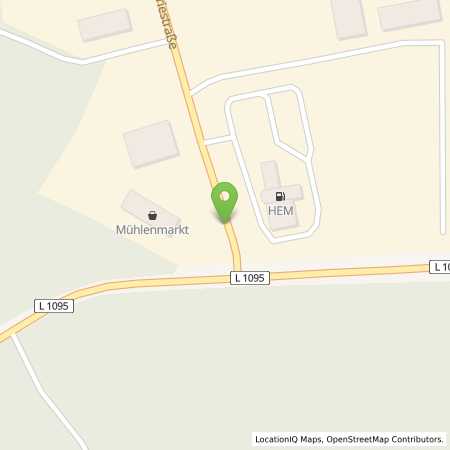 Standortübersicht der Autogas (LPG) Tankstelle: HEM Tankstelle in 07907, Schleiz