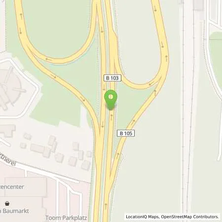 Standortübersicht der Tankstelle AVIA-Service-Station Vogel in 18107 Rostock