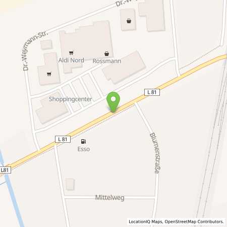 Standortübersicht der Autogas (LPG) Tankstelle: Esso Station Heidmeyer in 49163, Bohmte