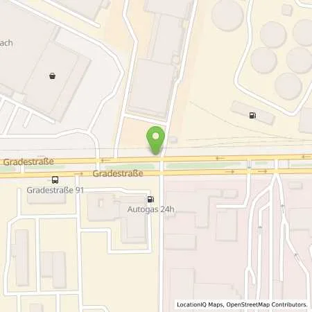 Standortübersicht der Tankstelle Tyczka Totalgaz GmbH in 12347 Berlin (Britz)