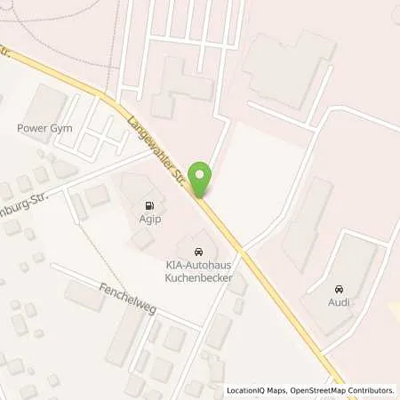 Standortübersicht der Tankstelle Autohaus Kuchenbecker in 15517 Fürstenwalde