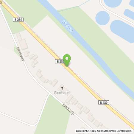 Standortübersicht der Autogas (LPG) Tankstelle: 1A-Tankstelle in 32107, Bad Salzuflen