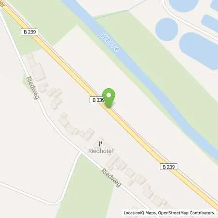 Standortübersicht der Tankstelle 1A-Tankstelle in 32107 Bad Salzuflen