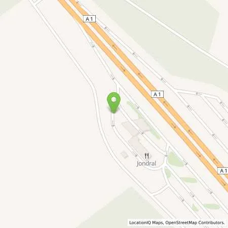 Standortübersicht der Tankstelle BAB-Tankstelle Hochwald West (Aral) in 54421 Reinsfeld/Hunsrück