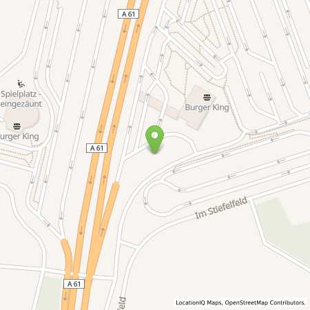 Standortübersicht der Autogas (LPG) Tankstelle: BAB-Tankstelle Brohltal Ost (Total) in 56651, Niederzissen