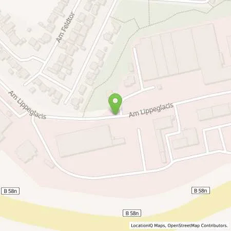 Standortübersicht der Tankstelle Wilhelm Schlüter GmbH in 46483 Wesel