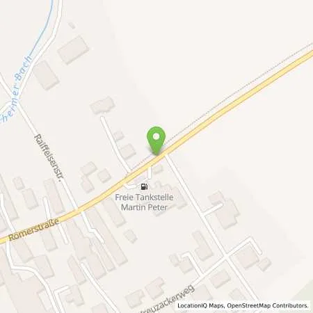 Standortübersicht der Tankstelle Freie Tankstelle Martin Peter in 89438 Holzheim