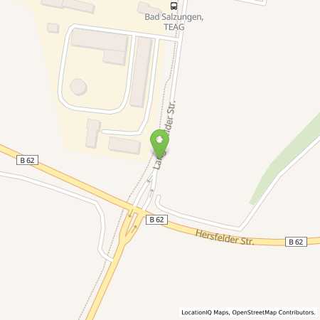 Standortübersicht der Autogas (LPG) Tankstelle: Autohaus Frank Hermann Ltd. & Co. KG in 36433, Bad Salzungen