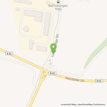 Standortübersicht der Tankstelle Autohaus Frank Hermann Ltd. & Co. KG in 36433 Bad Salzungen