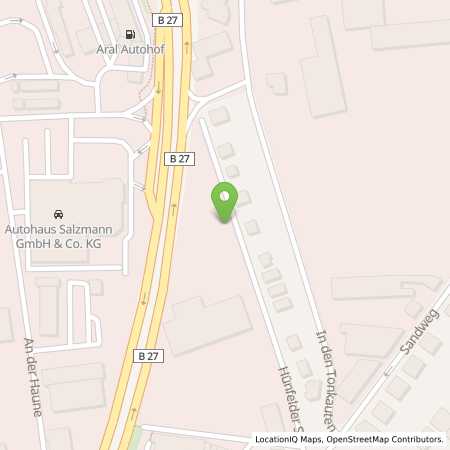 Standortübersicht der Autogas (LPG) Tankstelle: AGIP LOMO Autohof Bad Hersfeld Ost in 36251, Bad Hersfeld