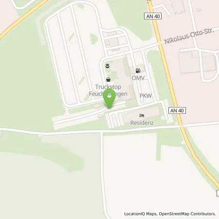 Standortübersicht der Tankstelle OMV Truckstop in 91625 Schnelldorf