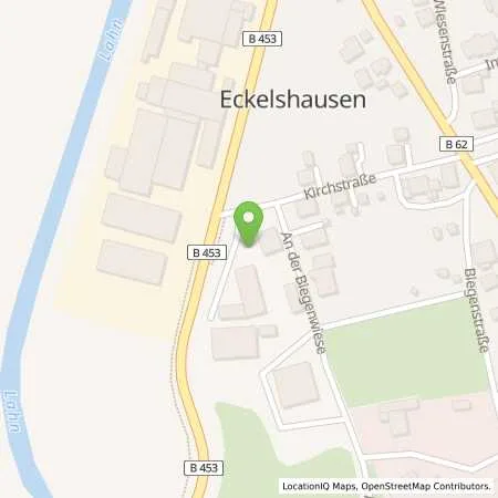 Standortübersicht der Tankstelle Automechanik Gregor Harbers in 35216 Biedenkopf (Eckelshausen)