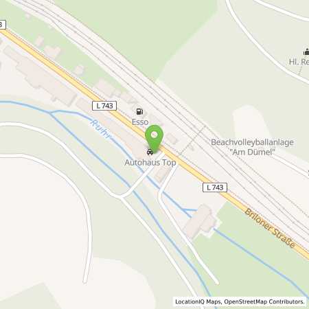 Standortübersicht der Autogas (LPG) Tankstelle: Friederichs Tankservice GmbH in 59909, Bestwig-Nuttlar