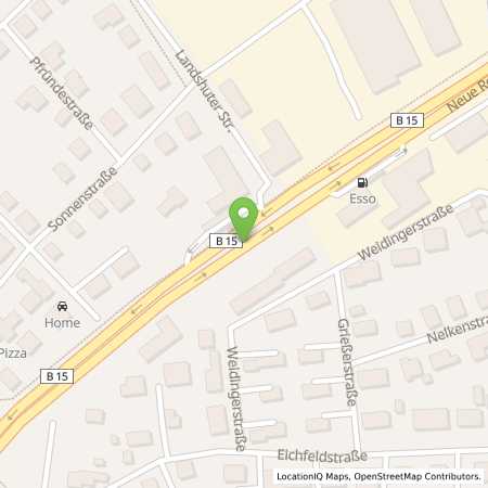 Standortübersicht der Autogas (LPG) Tankstelle: Autogaszentrum Bavaria GmbH in 84030, Landshut
