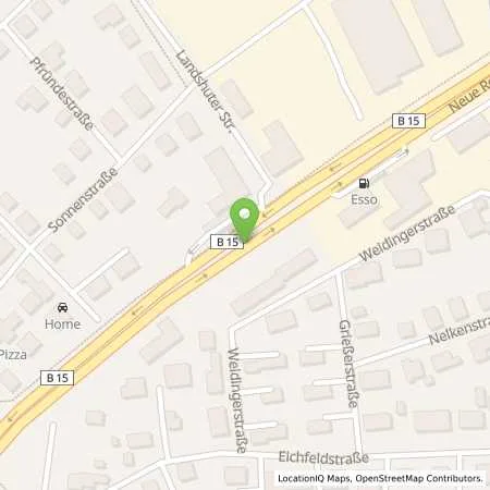 Standortübersicht der Tankstelle Autogaszentrum Bavaria GmbH in 84030 Landshut