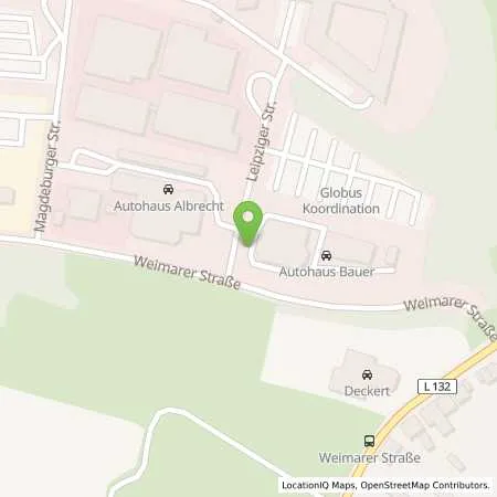 Standortübersicht der Tankstelle Autohaus Albrecht in 66606 Sankt Wendel