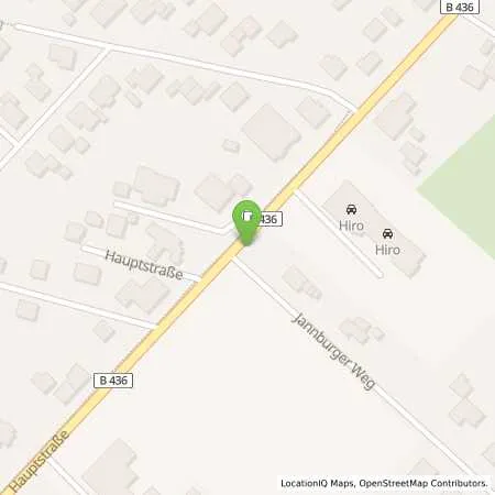 Standortübersicht der Tankstelle HIRO Automarkt GmbH in 26639 Wiesmoor