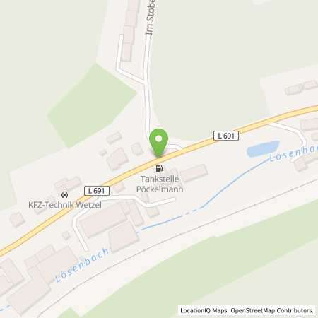Standortübersicht der Autogas (LPG) Tankstelle: Freie Tankstelle Pöckelmann in 58509, Lüdenscheid