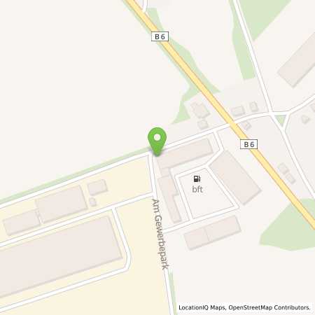 Standortübersicht der Autogas (LPG) Tankstelle: BFT Tankstelle in 01665, Obermuschütz