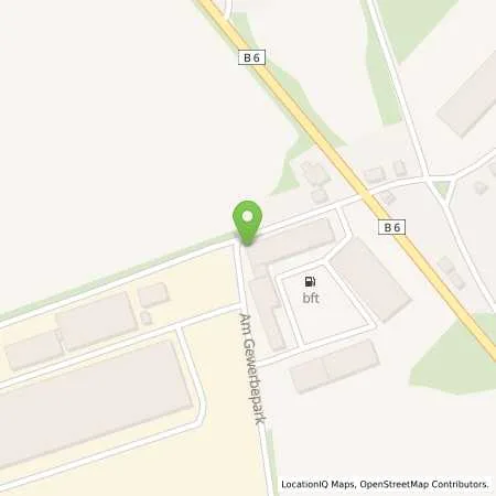 Standortübersicht der Tankstelle BFT Tankstelle in 01665 Obermuschütz