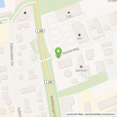 Standortübersicht der Tankstelle Autohaus Stark GmbH in 38154 Königslutter