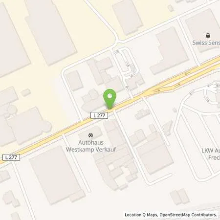 Standortübersicht der Tankstelle Artur Badziong GmbH & Co. KG in 50226 Frechen