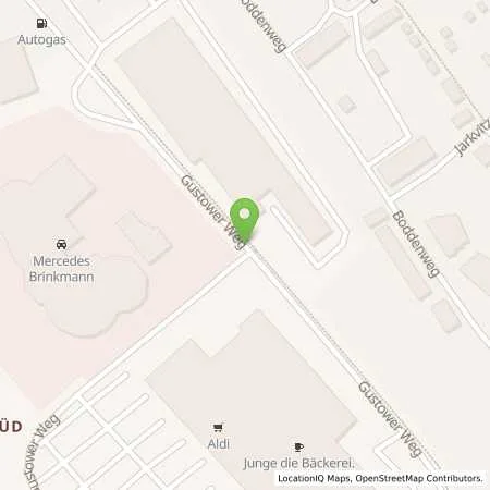 Standortübersicht der Tankstelle Bluel Autoteile GmbH - Automatentankstelle in 18439 Stralsund (Andershof)