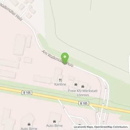 Standortübersicht der Tankstelle Freie KfZ Werkstatt Hartmut Lönnies in 18209 Bad Doberan