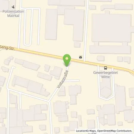 Standortübersicht der Tankstelle Autogas Frankfurt GmbH in 63477 Maintal