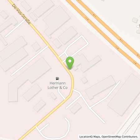 Standortübersicht der Autogas (LPG) Tankstelle: Lotherol Tankstelle in 25524, Itzehoe