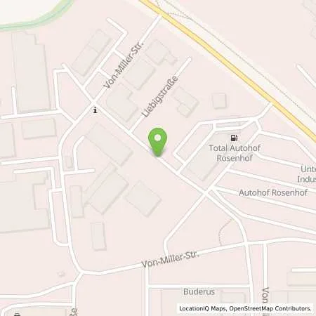 Standortübersicht der Tankstelle Autohof Rosenhof in 93092 Barbing