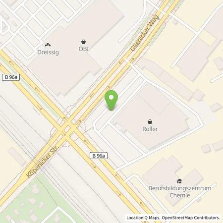 Standortübersicht der Tankstelle Autogas Adlershof in 12489 Berlin (Adlershof)