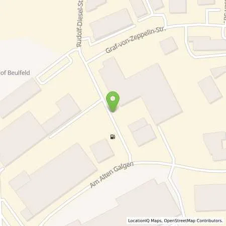 Standortübersicht der Tankstelle Rheinland Propan GmbH & Co. KG in 56410 Montabaur