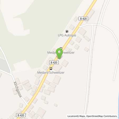 Standortübersicht der Autogas (LPG) Tankstelle: Autohaus Bundenthal in 67744, Medard