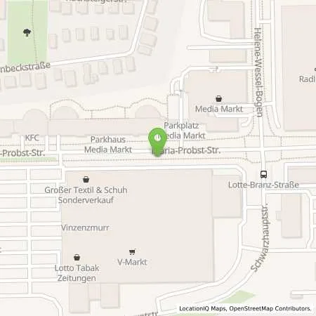 Standortübersicht der Tankstelle Real-Tankstelle in 80939 München